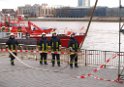 Vorbereitung Flutung U Bahn Koeln Heumarkt P242